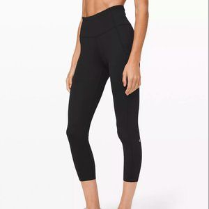Lululemon Fast and Free High-Rise Crop 23" Size 8